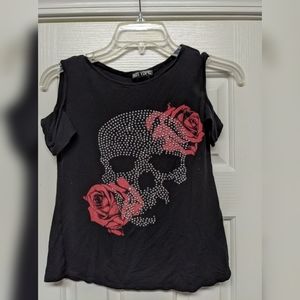 Hot Topic Skull Tee